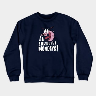 Courage The Cowardly Dog - Monday Blues Crewneck Sweatshirt